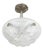 Art Deco Frosted Glass Chandelier For Sale In New York - Image 6 of 6