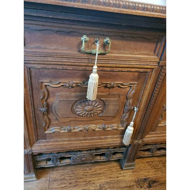 1880s Antique German Buffet Chairish