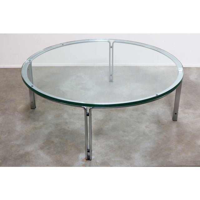 Glass Model HB110 Coffee Table by Horst Bruning for Kill International, 1960s For Sale - Image 7 of 10