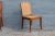 Wood Mid-Century Modern Carved Walnut/ Caned Dining Chairs - Set of 6 For Sale - Image 7 of 11