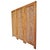 Boho Chic Kayla Vintage Teak Carved Asian Folding Screen / Room Divider For Sale - Image 3 of 5