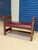 2005 L. & j.g. Stickley Cherry Wood "Gus" Limited Run Collector Bench - Capri Henna Leather For Sale In New York - Image 6 of 11