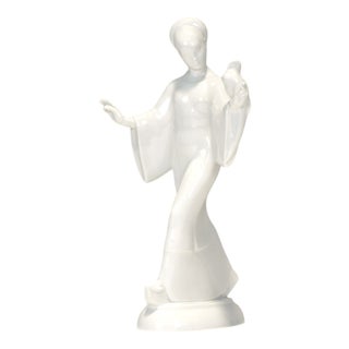 Porcelain Figure by Adolph Amberg for KPM, Berlin, Germany, 1910s For Sale