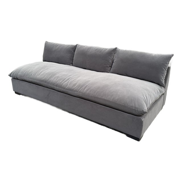 Four Hands Grant Armless Sofa For Sale