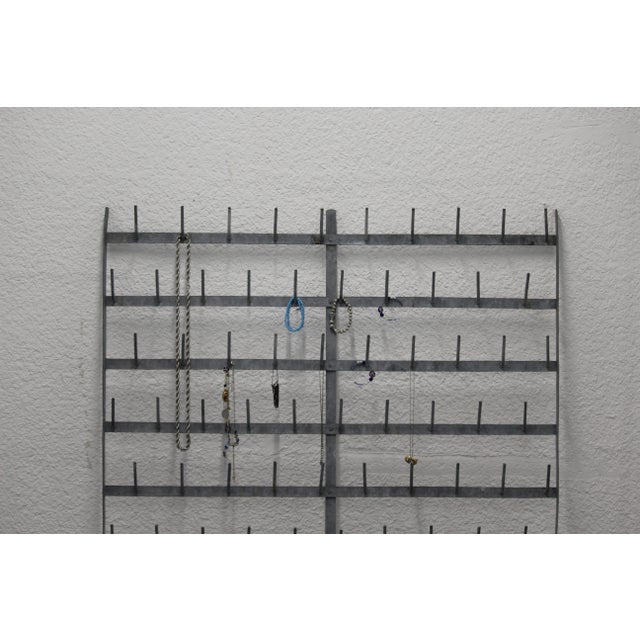 Large Metal Storage Rack, 1950s For Sale - Image 9 of 18