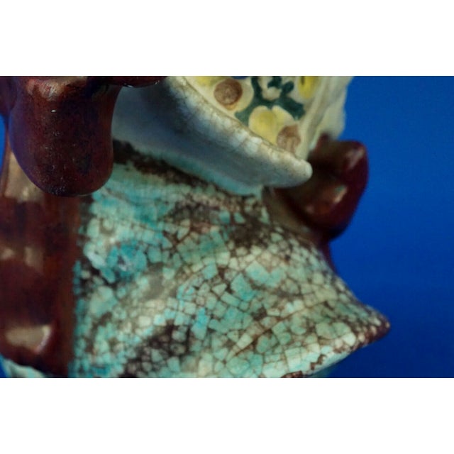 20th Century Ceramic Bust of Fisherman's Wife from Michael Andersen & Son, Denmark For Sale - Image 16 of 18