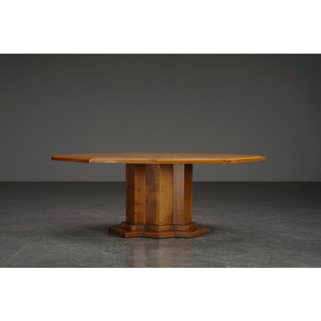 Brown Art Deco Coffee Table, 1930s For Sale - Image 8 of 17