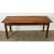 Farmhouse French 19th Century Solid Walnut Farmhouse Dining Table For Sale - Image 3 of 12