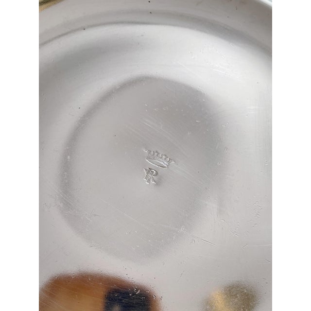 Art Deco Vintage Silverplate Dessert Stand From Royal York Hotel in Toronto For Sale - Image 3 of 7