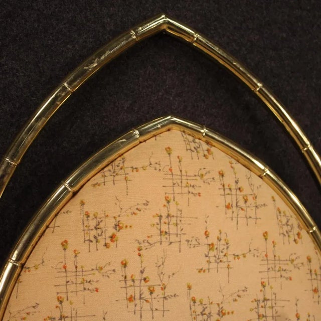 Gold Italian Golden Metal Dining Chairs, 1970s, Set of 6 For Sale - Image 8 of 13