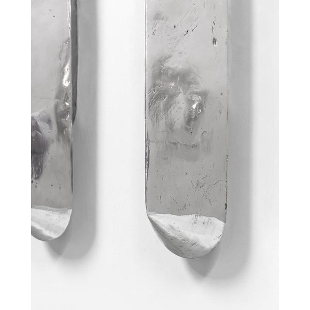 Lv Wall Sconce in Cast Aluminum by Pietro Franceschini For Sale - Image 4 of 15
