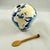 1930s Amora Mustard World Globe French Cafe Pot & Spoon For Sale In Philadelphia - Image 6 of 15