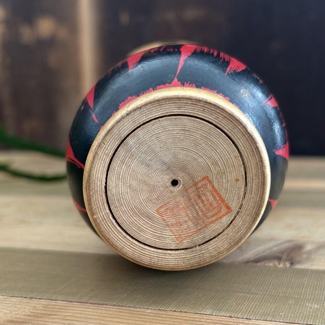 Vintage Sosaku Kokeshi Yukake by Hideo Ishihara, 1960s For Sale - Image 9 of 11