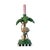 Hollywood Regency 1990s Whimsical Flamingo Under Palm Tree Candle Holder For Sale - Image 3 of 5