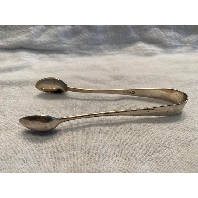 Antique Silver Plate Sugar Nips / Tongs Made in England For Sale In Dallas - Image 6 of 8