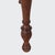 Early 19th Century Sheraton Tiger Maple & Cherry 2-Drawer Sewing Table With Sandwich Glass Knobs For Sale - Image 12 of 12