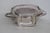Mid 20th Century Metal Gravy Boat Silver Plated Sauce Serving Dish With Scrollwork Handle For Sale - Image 11 of 15