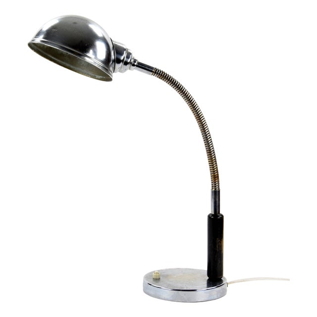 Industrial Table Lamp, 1940s For Sale