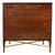 Mid Cent Modern Paul McCobb for Calvin Chest of Drawers With Brass X Stretcher For Sale