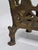 Antique 19th C. Polish Brass Bench Menorah Hanukkah Lamp Lions Birds Openwork For Sale - Image 15 of 18