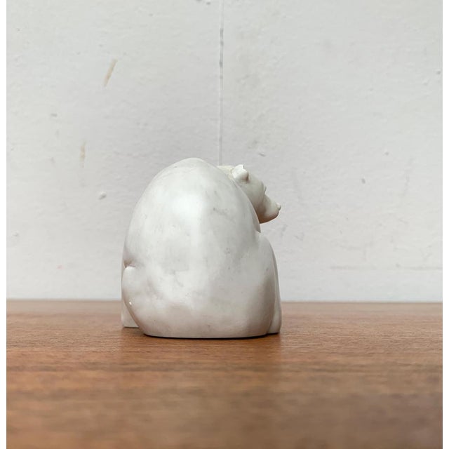 Vintage Polar Bear Figurine from Pearlite Marblecraft, Canada For Sale - Image 5 of 18