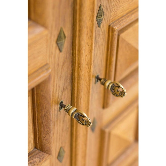 Brown Art Deco Norwegian Cabinet For Sale - Image 8 of 14