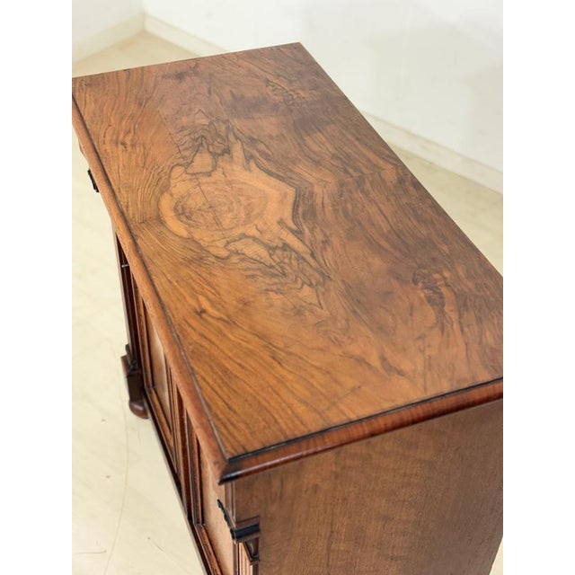 Wood Antique Gründerzeit Chest of Drawers, 1900 For Sale - Image 7 of 14