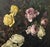Modern Floral Still Life Scene Oil on Canvas For Sale - Image 3 of 5