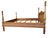 Vintage Oakwood Interiors Traditional Solid Oak Cannonball Four Poster Bed For Sale - Image 4 of 14
