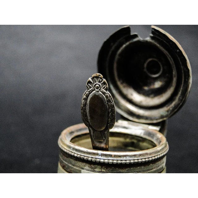 German Biedermeier Mustard Container, 1890s For Sale - Image 4 of 8