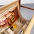 Minimalist Geometric Teak Magazine Rack with Linen Loop, Denmark, 1960s For Sale - Image 4 of 7