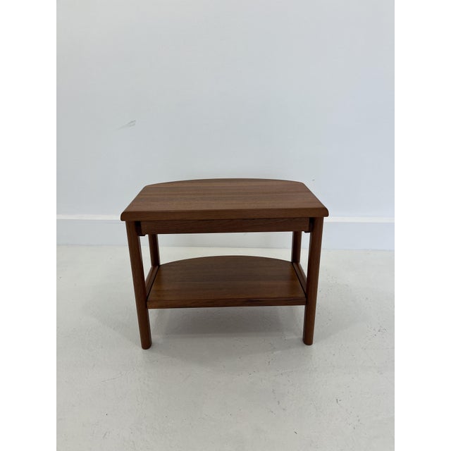 Brown Small Side Table from Salling Stolfabrik, 1960s For Sale - Image 8 of 14