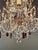 Metal Vintage Venetian Style Klassik Crystal Chandelier With Purple Crystal Drops For Sale - Image 7 of 9