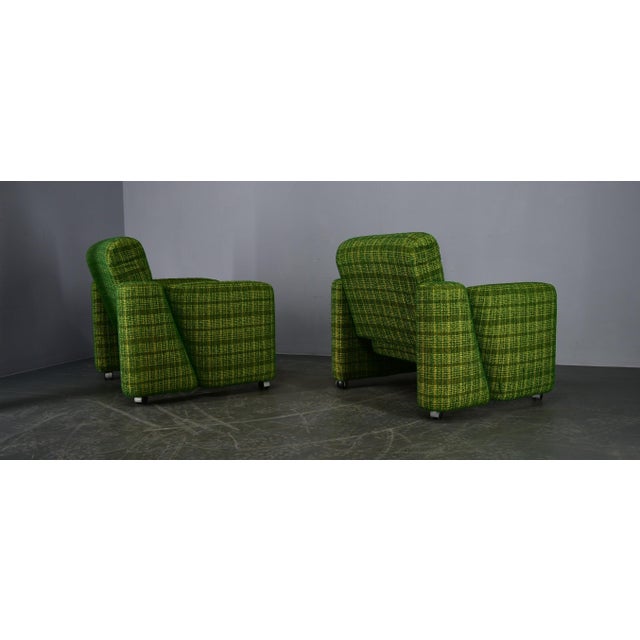 Mid-Century Modern Armchairs, Italy, 1970s, Set of 2 For Sale - Image 9 of 18