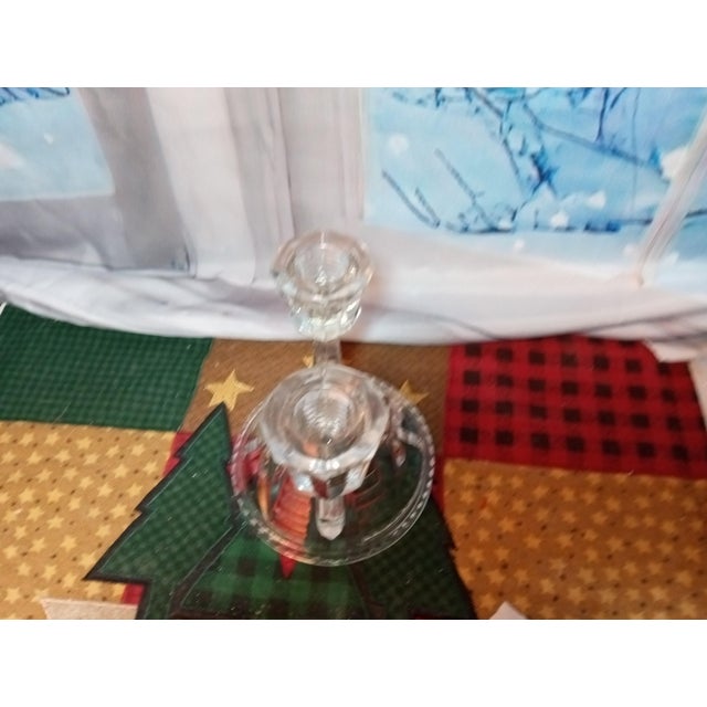 Mid-Century Modern Vintage Federal Glass Wigwam Candleholder For Sale - Image 3 of 5