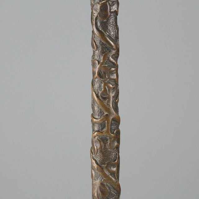 Bronze Lamp in the style of Christophe Fratin For Sale - Image 4 of 10