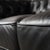 Chesterfield Three-Seater Black Sofa in Leather For Sale - Image 4 of 11