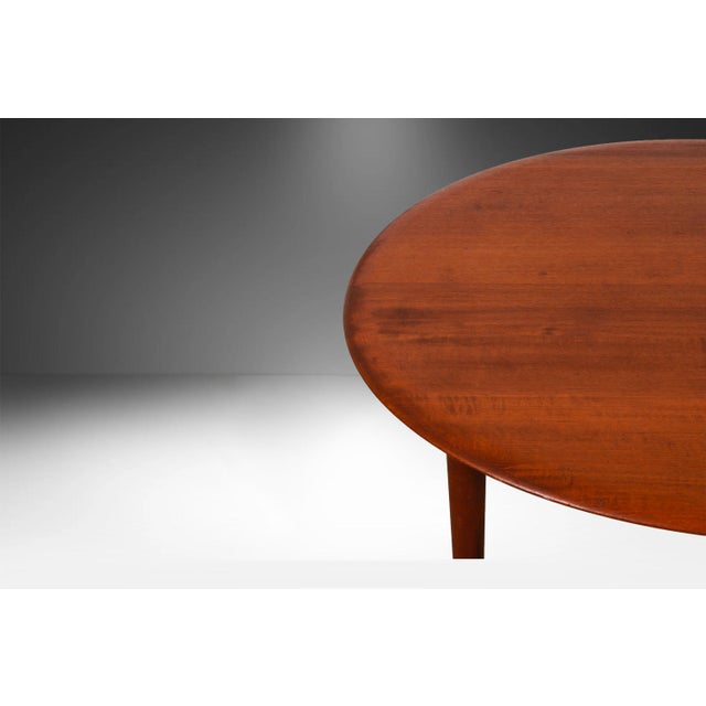 1960s Teak Midcentury Round Coffee Table Peter Hvidt & Orla Molgaard-Nielsen for France & Son For Sale - Image 5 of 12