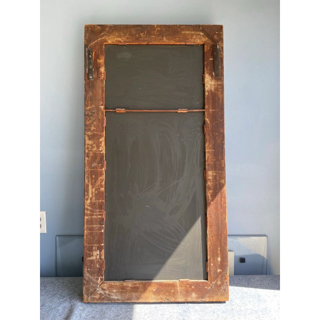 Gold 19th Century Antique Gilt Wood Pier Mirror – Ornate Gold Leaf Frame With Original Glass For Sale - Image 8 of 10