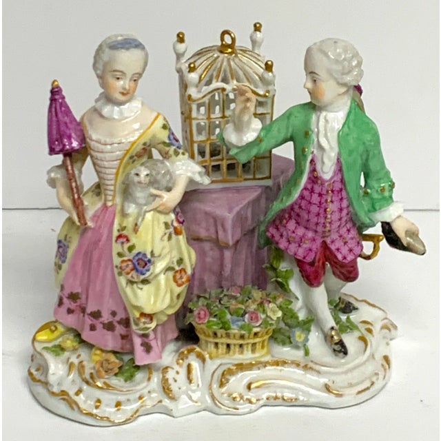 19th Century Meissen Birdcage Grouping For Sale - Image 11 of 11