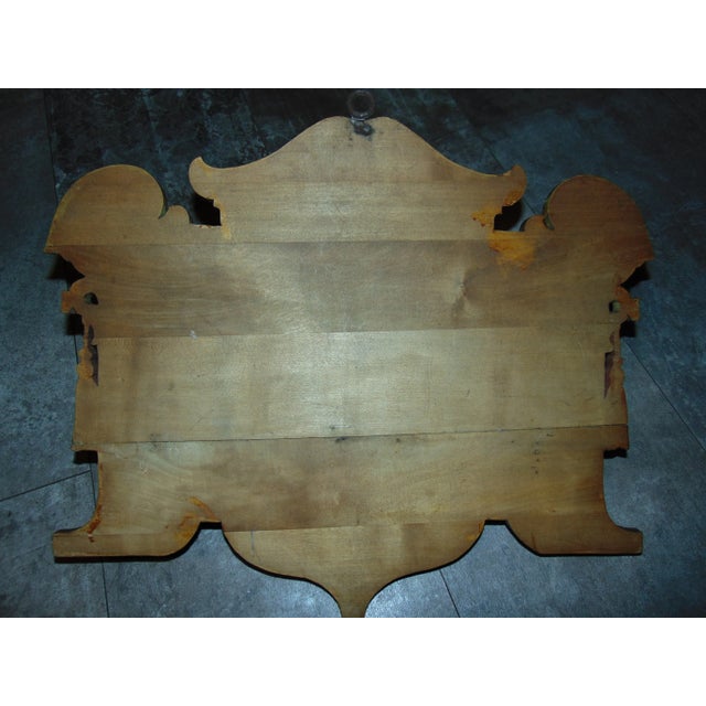 Wood Art Nouveau Wooden Newspaper Rack For Sale - Image 7 of 8