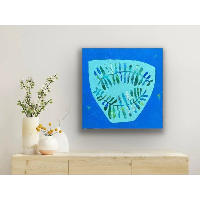 Contemporary Fernished Vessel, Original Painting by Tracy Allegro For Sale - Image 3 of 12