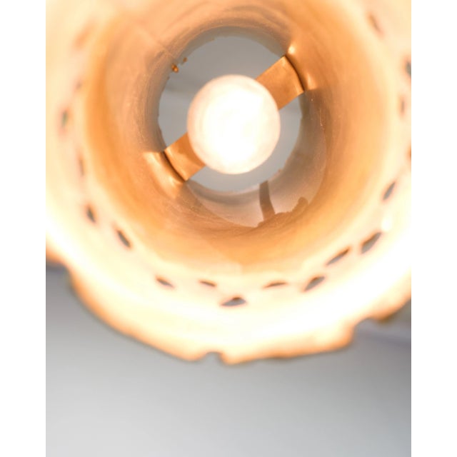 Metal Ceiling Lamp in Brass attributed to Svend Aage Holm Sørensen, 1960s, Set of 2 For Sale - Image 7 of 12