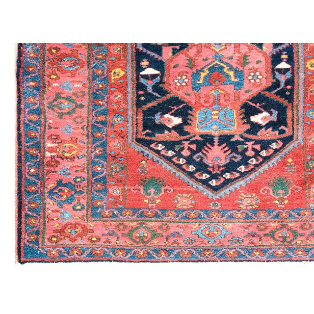 Early 20th Century Persian Hamadan Rug For Sale - Image 14 of 16