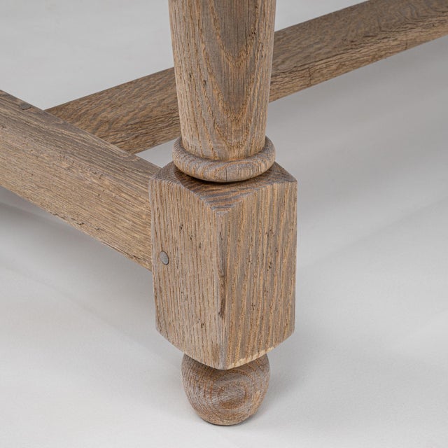 20th Century French Oak Dining Table For Sale - Image 13 of 18