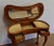 Brown Dressing Table and Chair, 1950s, Set of 2 For Sale - Image 8 of 18