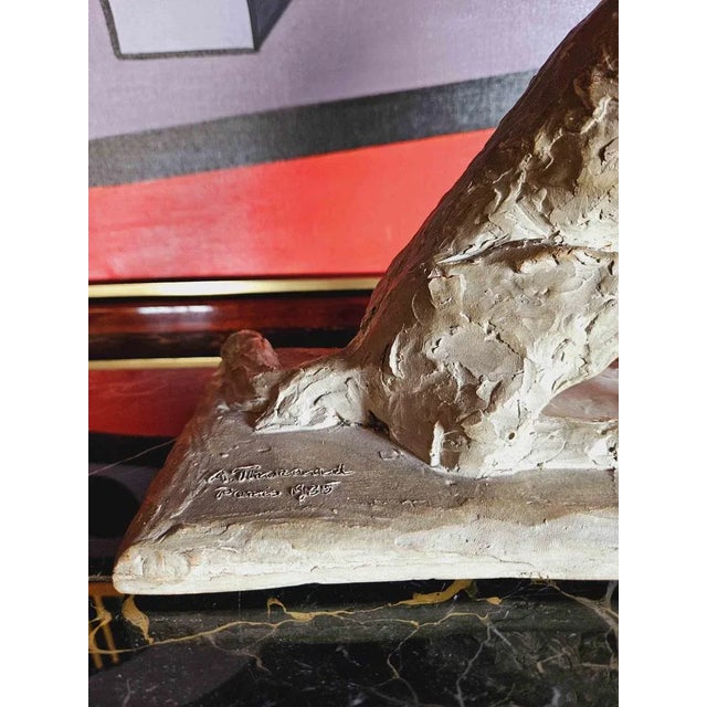 Ceramic Art Deco Terracotta Dog by A. Thorand, 1935 For Sale - Image 7 of 12