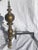 Early 20th Century Brass Andirons With Lion Detail - Set of 2 For Sale - Image 6 of 6