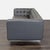 Modern Jason Furniture Modern 3-Seat Sofa in Dark Gray Leather For Sale - Image 3 of 8