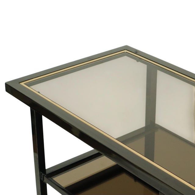 Bar Cart by Roger Van Hevel for Belgo Chrome, 1970s For Sale - Image 11 of 18